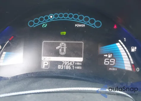 2013 Nissan Leaf S/Sv/Sl from USA, damaged, VIN 1N4AZ0CP1DC403398